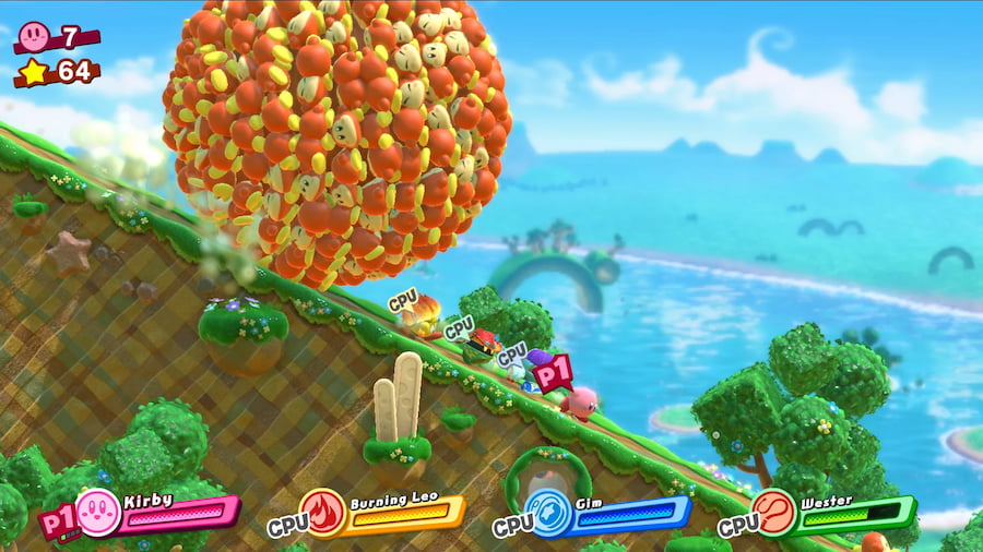 Kirby Star Allies - ต้าวอ้วนชมพูตัวเดิม เพิ่มเติมคือภาคนี้ขนเพื่อนมาช่วยกันรวมพลังพิทักษ์จักรวาล