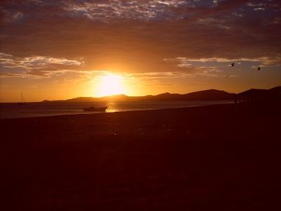 Palomino and Cabo de la Vela — the lighter side to Colombia's Caribbean: A typically impressive sunset in Cabo de la Vela