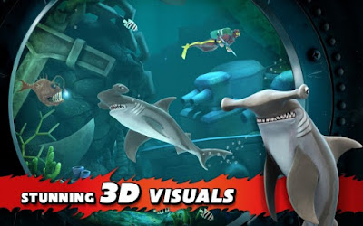 Hungry Shark Evolution Apk v3.9.4 MOD APK Terbaru 