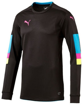 Desain Jersey Kiper Puma Warna Hitam Pink