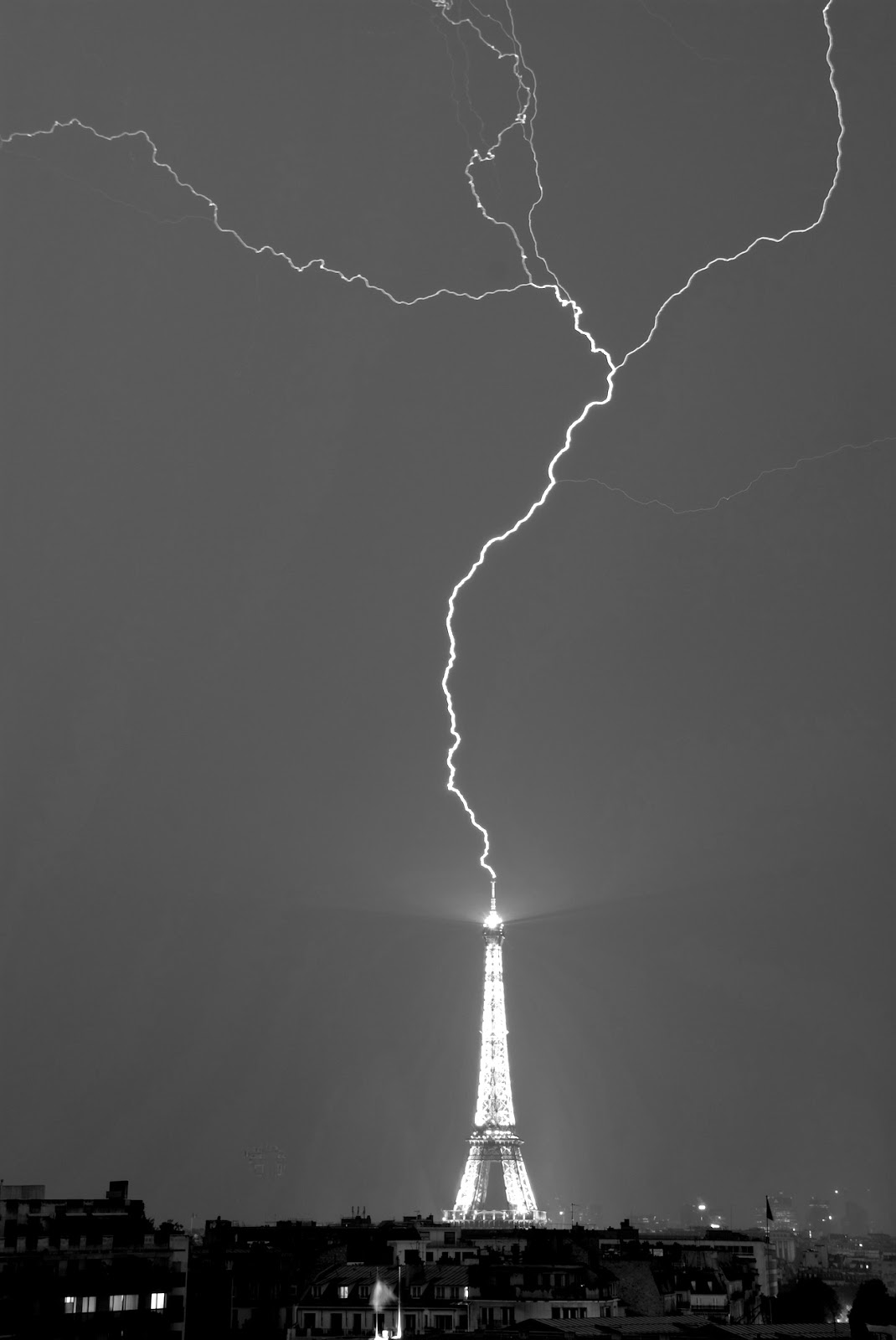 Eiffel Tower Paris Photos Part-2 | Black and White Photography