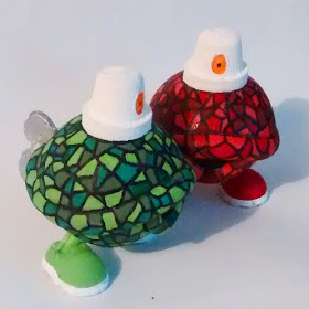 Mosaic TurtleCaps Series 1 Resin Figures