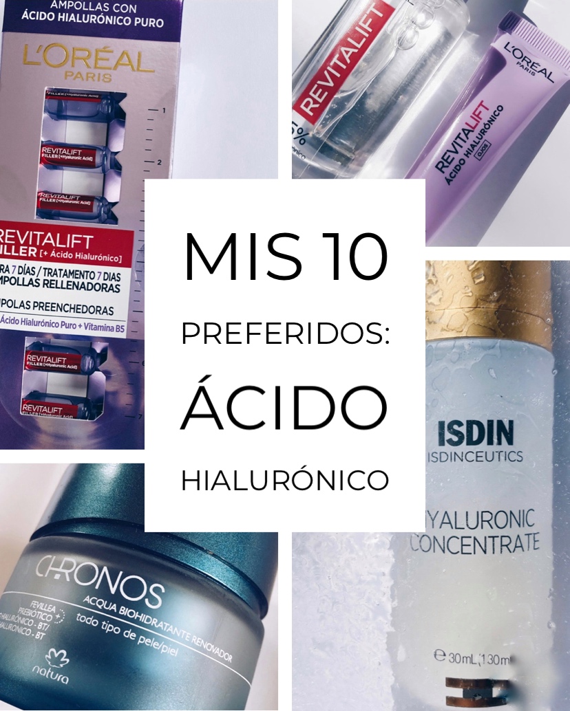 Ácido hialurónico para qué sirve que es como se usa productos con argentina reseña L’Oréal revitalift