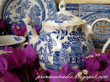 Té en Loza azul