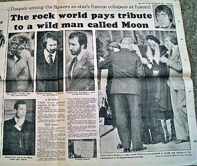 Keith Moon dead at age 32... September 7, 1978