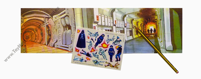 ACTION TRANSFER by Letraset©1978 / STAR WARS / KALKITOS / background