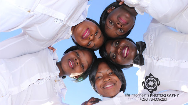 Yolanda Jonasi, Salome Gamuchirai Tekenende, Tanyaradzwa Ndlovu, Adelynn Moses and Beauty Mbedzi.