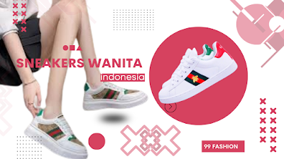 Merk Sepatu Sneakers Wanita Branded di Indonesia