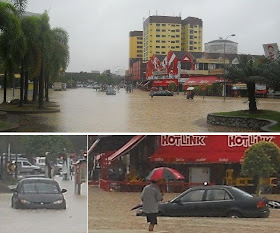 Gambar Banjir Kilat di Kuantan Disember 2012