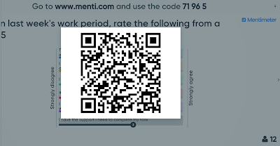 Mentimeter QR code example