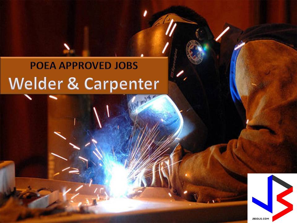 Welding jobs overseas