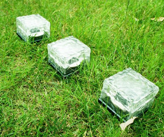 Solar Powered Light Bricks