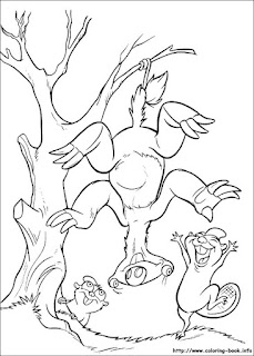 ice age printable coloring pages