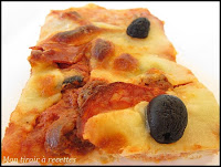 recette de pizza au chorizo