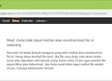 Cara Mengatasi Limit Download Google Drive