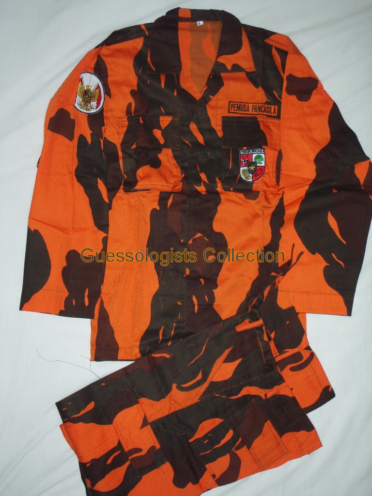 PAKAIAN PDL BAHAN DASAR RIB STOCK SUDAH PAKAI ATRIBUT
