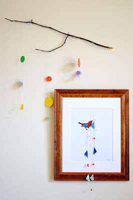 bird bunting art