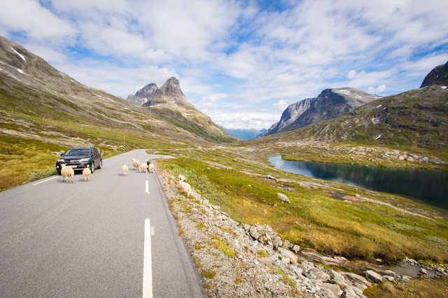 Strada verso Andalsnes