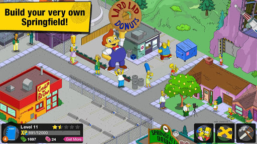 The Simpsons™: Tapped Out MOD 4.2.4 (UNLIMITED DONUTS +MONEY) APK Free Download Android App