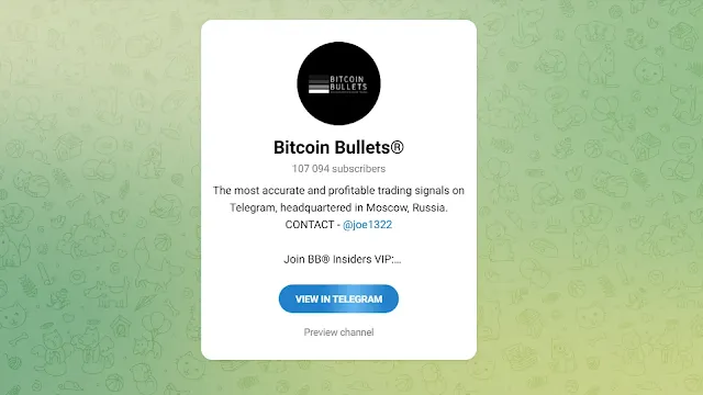 Bitcoin Bullets Crypto Telegram Group