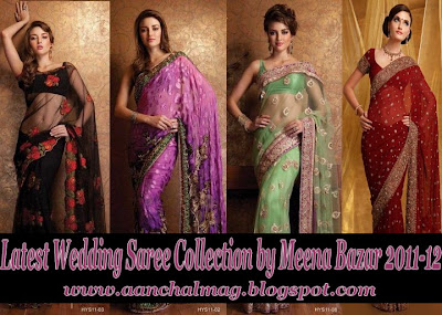 Fashion Dresses 2011 Weding Sarees on 2011 12   Indian Designer Wedding Sarees   Sarees Blouse Bridal