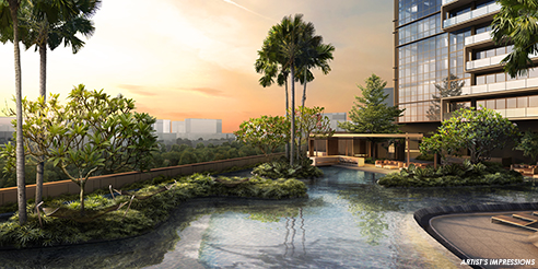 The Andrew Residences - Water Features