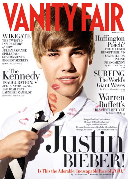 Teen star Justin Bieber, 16,