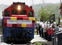 Tren que unifica Corea del Norte y Corea del Sur