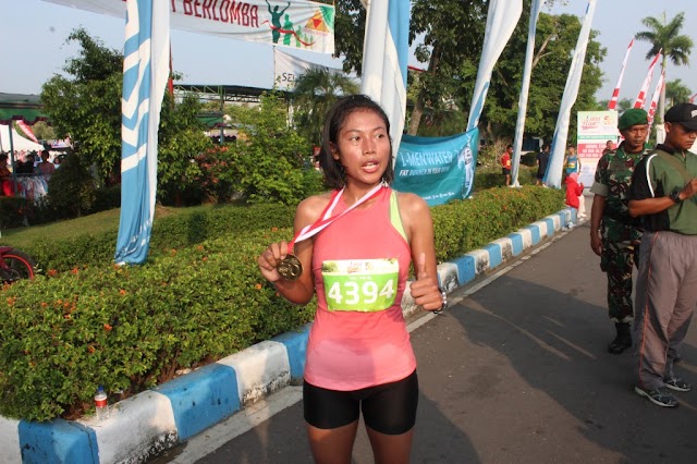 SERDA (K) YANITA SARI WAKILI KOWAD DALAM SRITEX RUN 2016