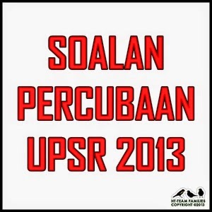 Soalan Percubaan UPSR