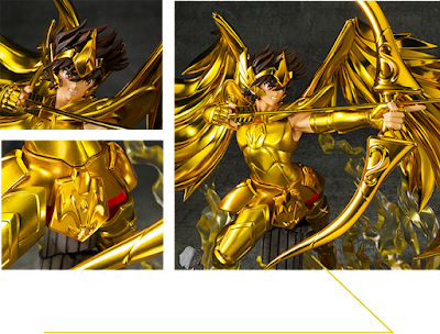 Figuarts Zero Touche Touche Métallique - Seiya de Sagitário