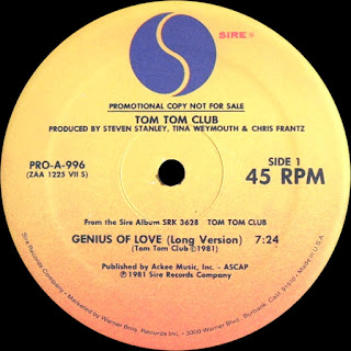 Genuis of Love (Long Version) - Tom Tom Club http://80smusicremixes.blogspot.co.uk