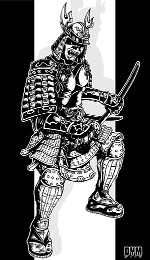 Free Japanese Samurai Tattoo Design Picture 2