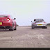 Porsche 911 Turbo Cabriolet v Nissan GT-R | evo DRAG BATTLE