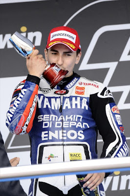 Podium Jerez MotoGP 2012