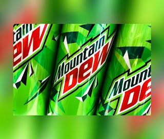 This is an illustraton representing the Mountain Dew brand (One of the Most Popular Soft Drink Brands)