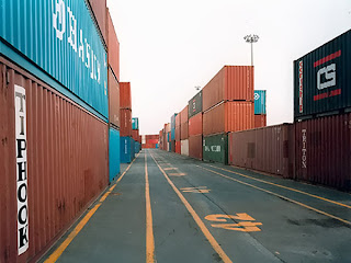 Edward Burtynsky - Containerports 12 Ceres Port Halifax Nova Scotia 2001