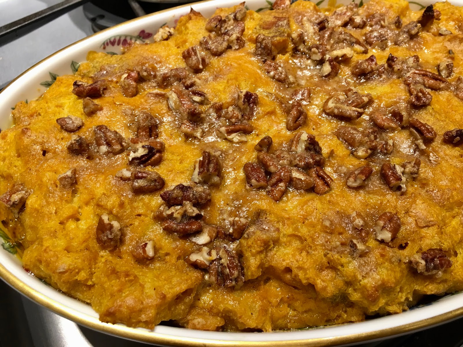 Mystery Lovers Kitchen Pumpkin Bread Pudding Thanksgiving Recipe Lucyburdette