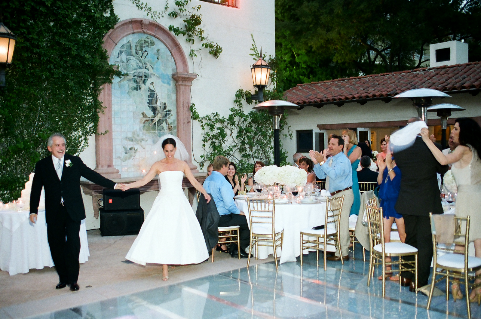 Swimming Pool Wedding Decorations