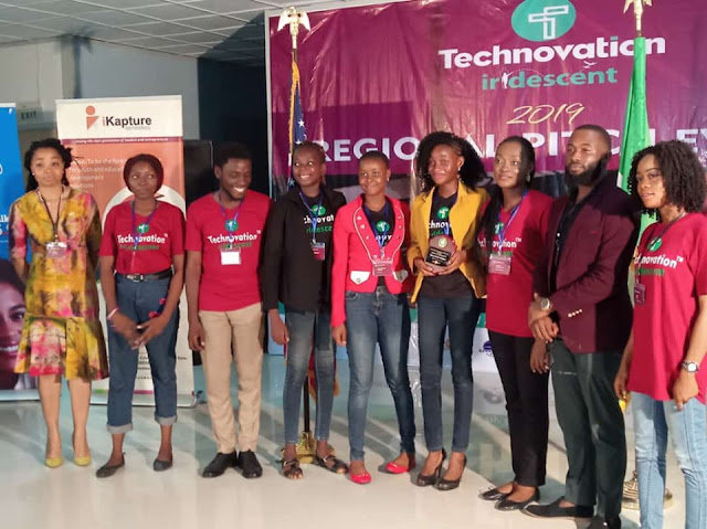 Winners of Technovation challenge 2019