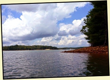 19e - Tuesday - Nottely Lake Kayak - looking back at the launch spot