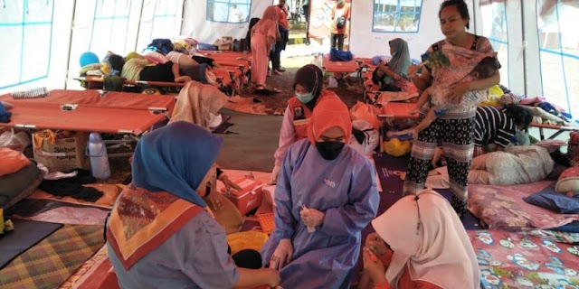 3.175 Tenaga Kesehatan Bertugas di 194 Titik Pengungsian Gempa Cianjur