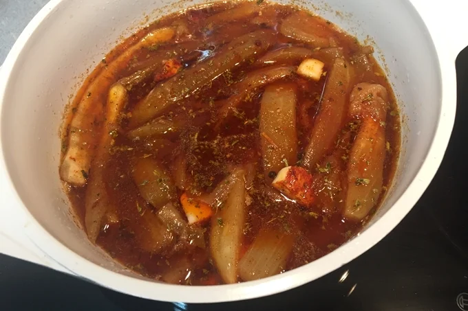 Escabeche de berenjenas