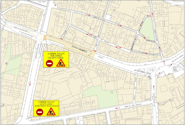 Vic inicia les obres de la rambla Hospital  i plaça de Gerbert d’Orlhac