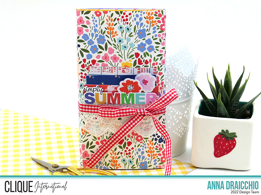 Scrapbooking: Mini album estivo facile e veloce