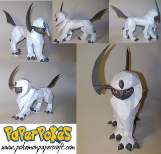 Pokemon Papercraft  - Absol