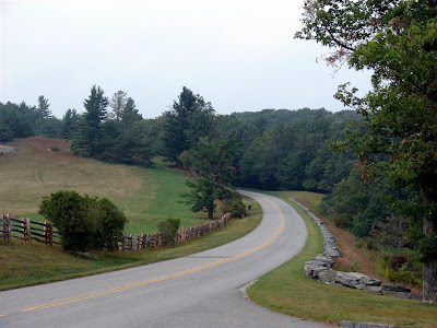 Split rail fence, Blue Ridge Parkway