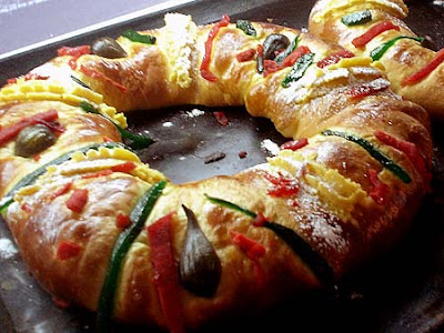 Rosca de Reyes para el 6 de Enero