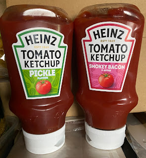 Heinz Tomato Ketchups (Pickle and Smokey Bacon)