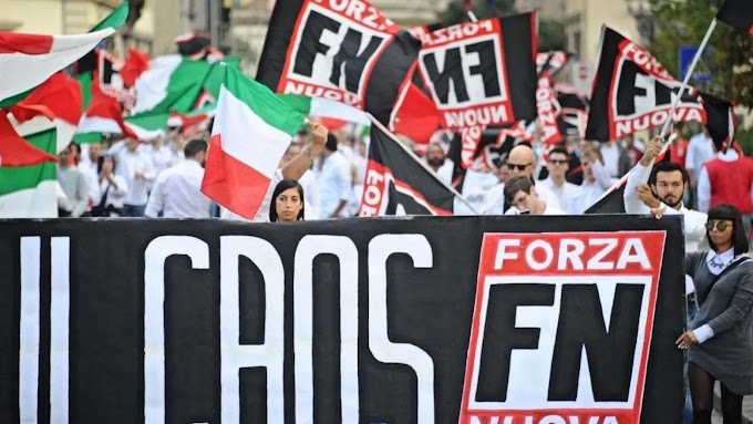 Manifestazione Forza Nuova a Roma, disordini e lancio di oggetti